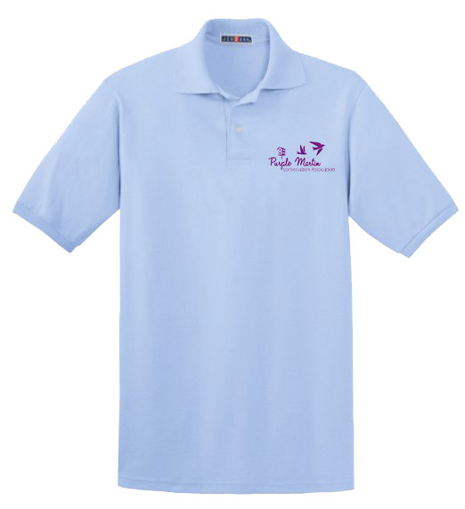 PMCA Blue Polo Shirt