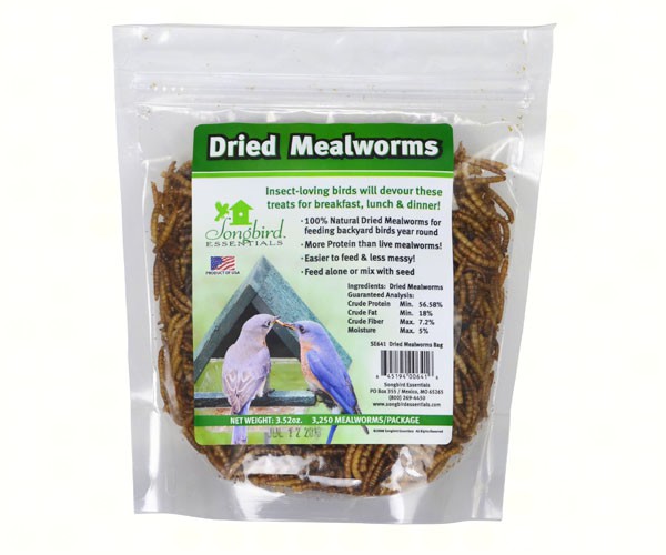 Dried Mealworms 