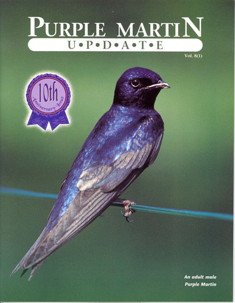 10th Anniversary Issue of Purple Martin Update